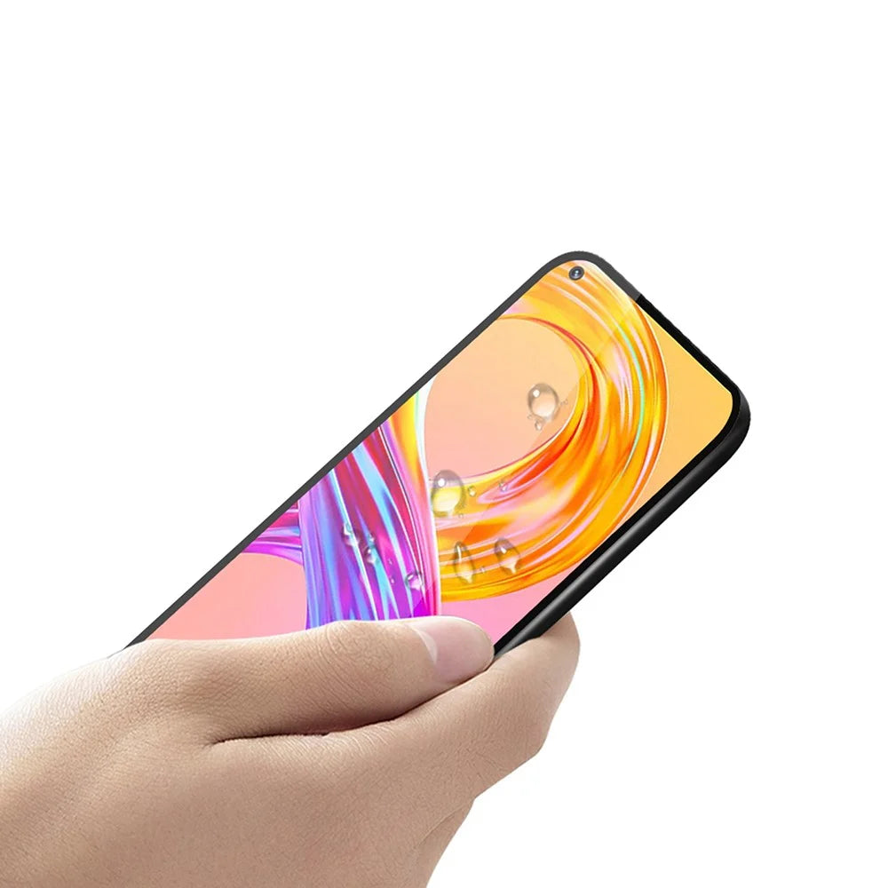 PINWUYO for Realme 8/8 Pro Full Glue Shatterproof Tempered Glass Film Anti-fingerprint Screen Protector (International Version) - 3