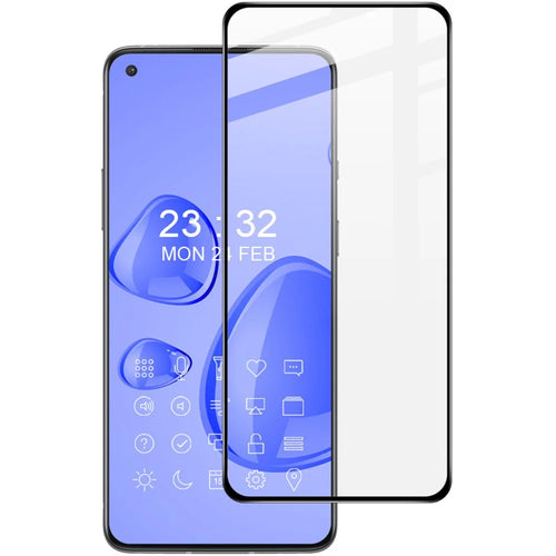 IMAK Pro+ Series Anti-explosion Full Screen Coverage Tempered Glass Screen Protector for OnePlus 9R - 1