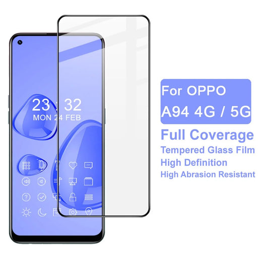 IMAK Pro+ Series Anti-explosion Full Screen Coverage Tempered Glass Screen Protector for Oppo A94 / Oppo A94 5G - 2