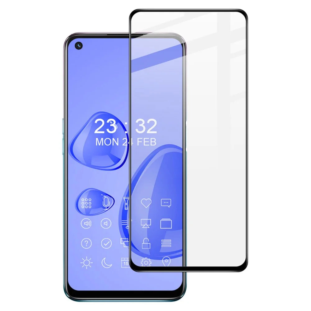 IMAK Pro+ Series Anti-explosion Full Screen Coverage Tempered Glass Screen Protector for Oppo A54 5G - 1