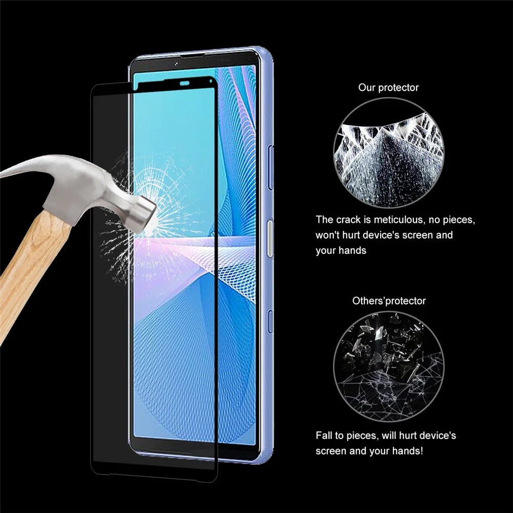 HAT PRINCE Ultra Clear 0.26mm 9H Anti-explosion Tempered Glass Screen Protector (Full Glue) for Sony Xperia 10 III 5G - 7