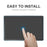 HAT PRINCE 2Pcs / Pack 0.33mm 9H 2.5D Full Coverage Full Glue Tempered Glass Screen Protector for Lenovo Tab P11 / P11 5G 11 inch TB-J606F / J606X Tablet LCD Film - 5
