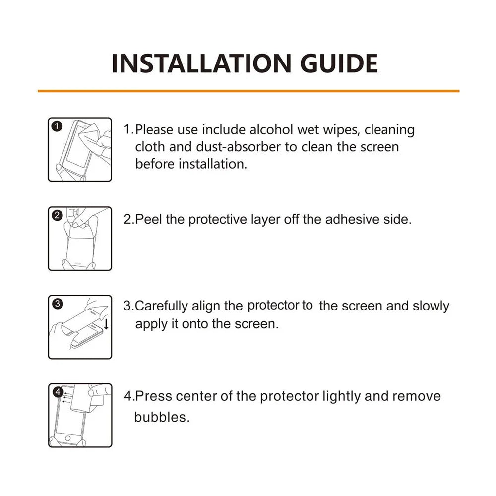 HAT PRINCE 2Pcs/Pack Complete Covering 0.33mm 9H 2.5D Full Glue Tempered Glass Screen Protector for Lenovo Tab M10 Plus TB-X606F/Tab K10 Tablet LCD Film - 6