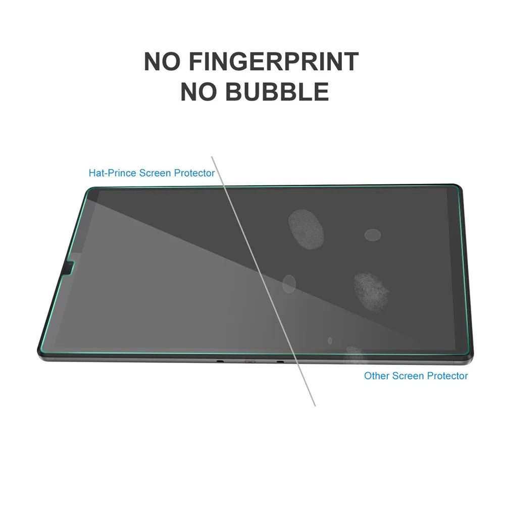 HAT PRINCE Full Coverage 0.33mm 9H 2.5D Tempered Glass Full Glue Screen Protector for Lenovo Tab M10 Plus TB-X606F/Tab K10 Tablet LCD Film - 2