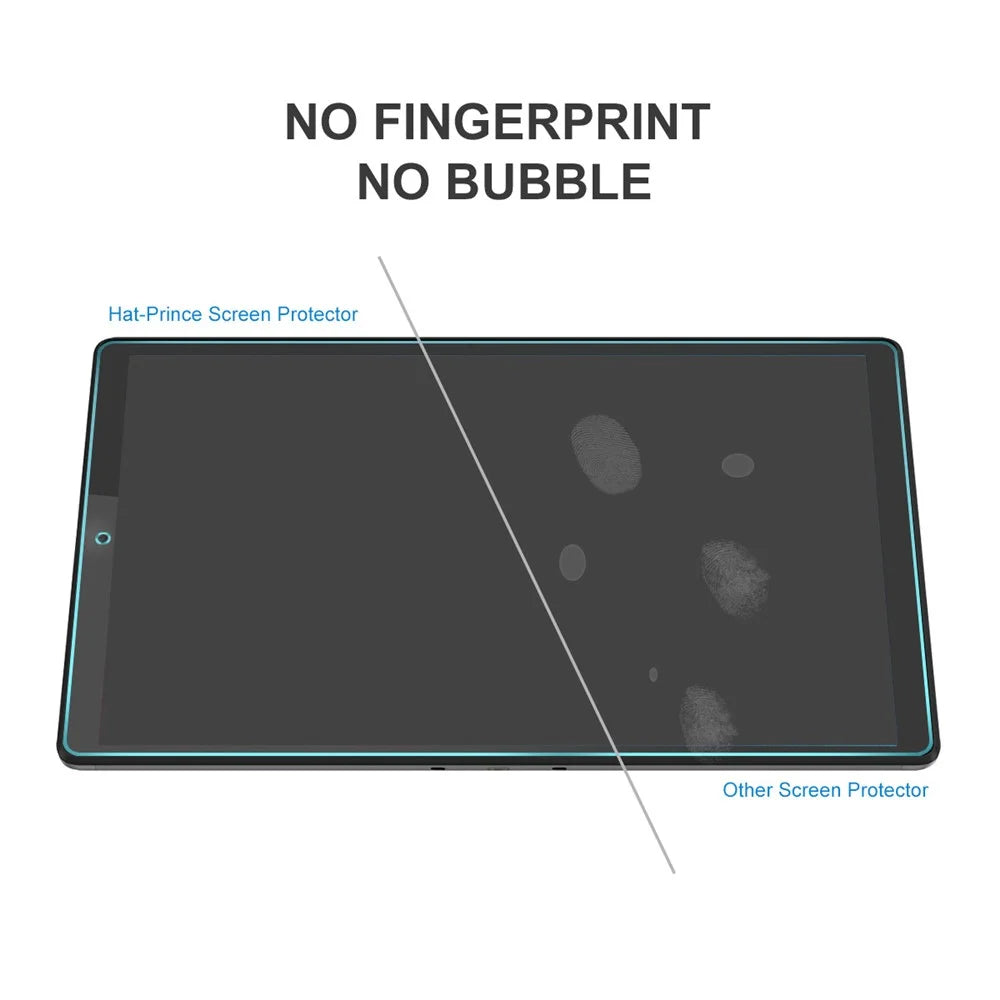 ENKAY HAT PRINCE Complete Covering Anti-fingerprint 0.33mm 9H 2.5D Tempered Glass Screen Protector Film for Lenovo Tab M10 HD Gen 2 - 2