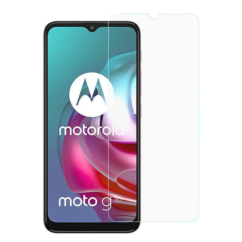 Ultra Clear 0.25mm 2.5D Arc Edge 9H Tempered Glass Screen Protector Film for Motorola Moto G30/G10 - 1