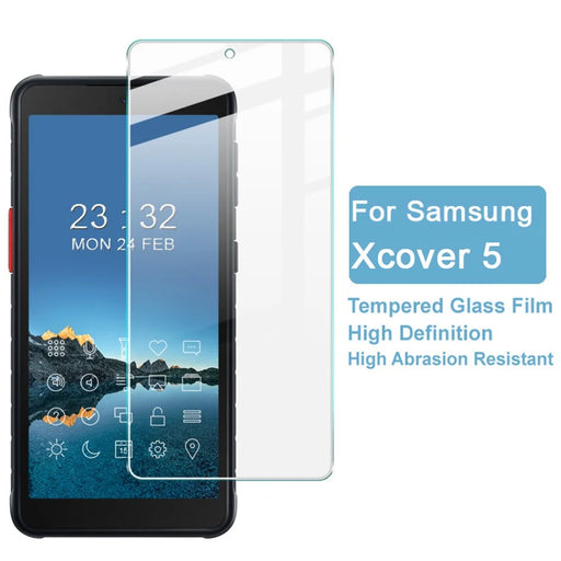 IMAK H Series Ultra Clear Tempered Glass Film Shatter-Proof Screen Protector for Samsung Galaxy Xcover 5 - 2