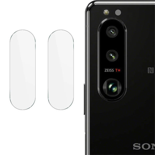 2pcs/Set IMAK Ultra Clear Full Screen Tempered Glass Camera Lens Protector Film for Sony Xperia 5 III - 1