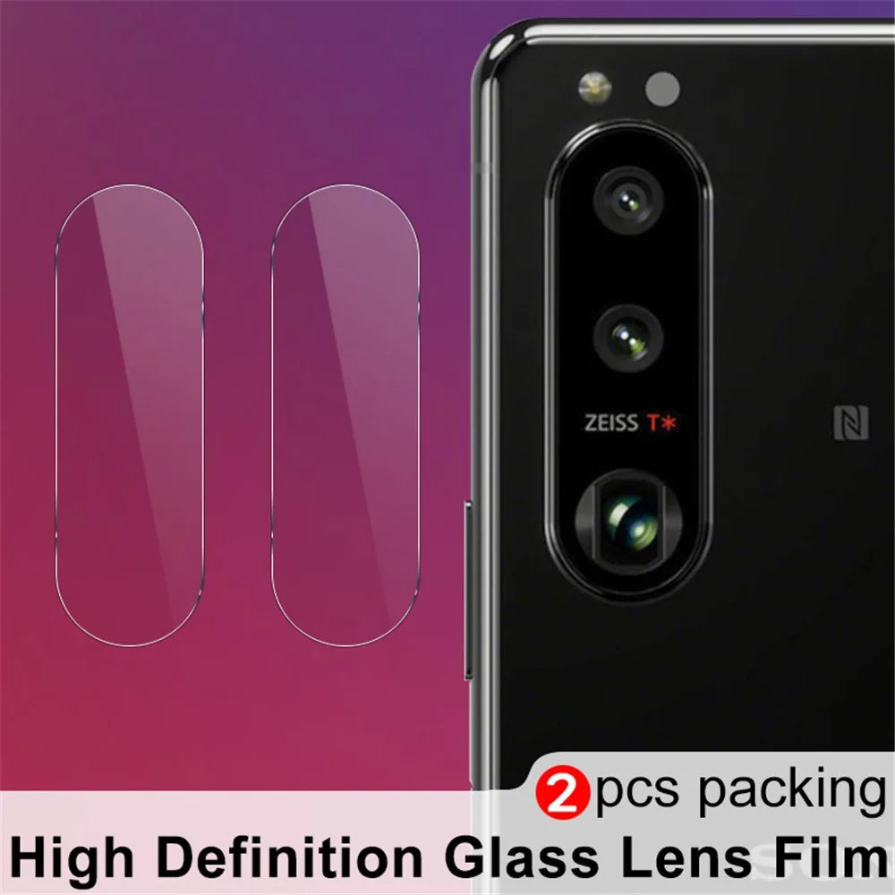 2pcs/Set IMAK Ultra Clear Full Screen Tempered Glass Camera Lens Protector Film for Sony Xperia 5 III - 3