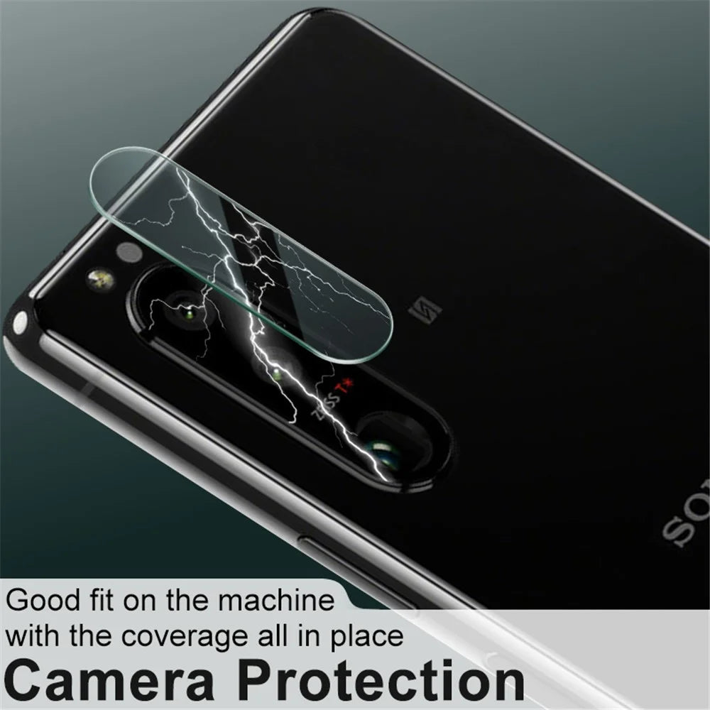 2pcs/Set IMAK Ultra Clear Full Screen Tempered Glass Camera Lens Protector Film for Sony Xperia 5 III - 4