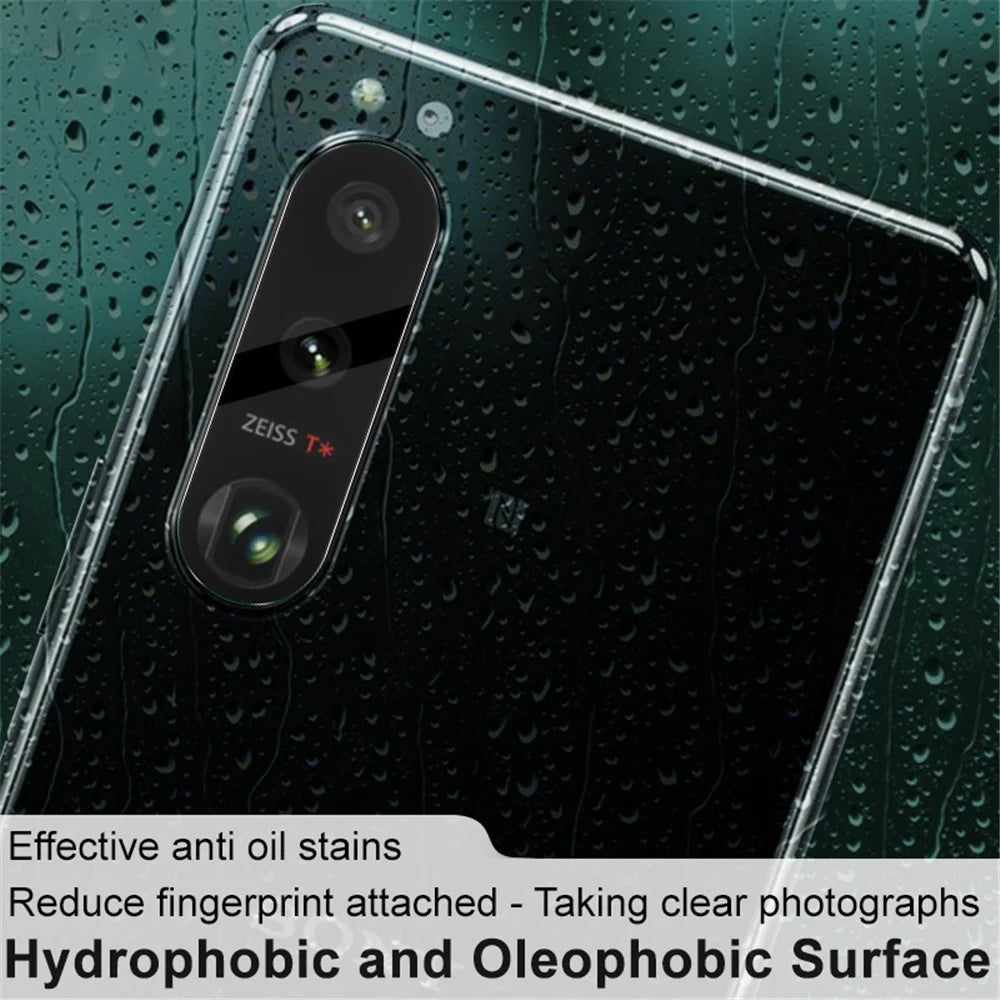 2pcs/Set IMAK Ultra Clear Full Screen Tempered Glass Camera Lens Protector Film for Sony Xperia 5 III - 5