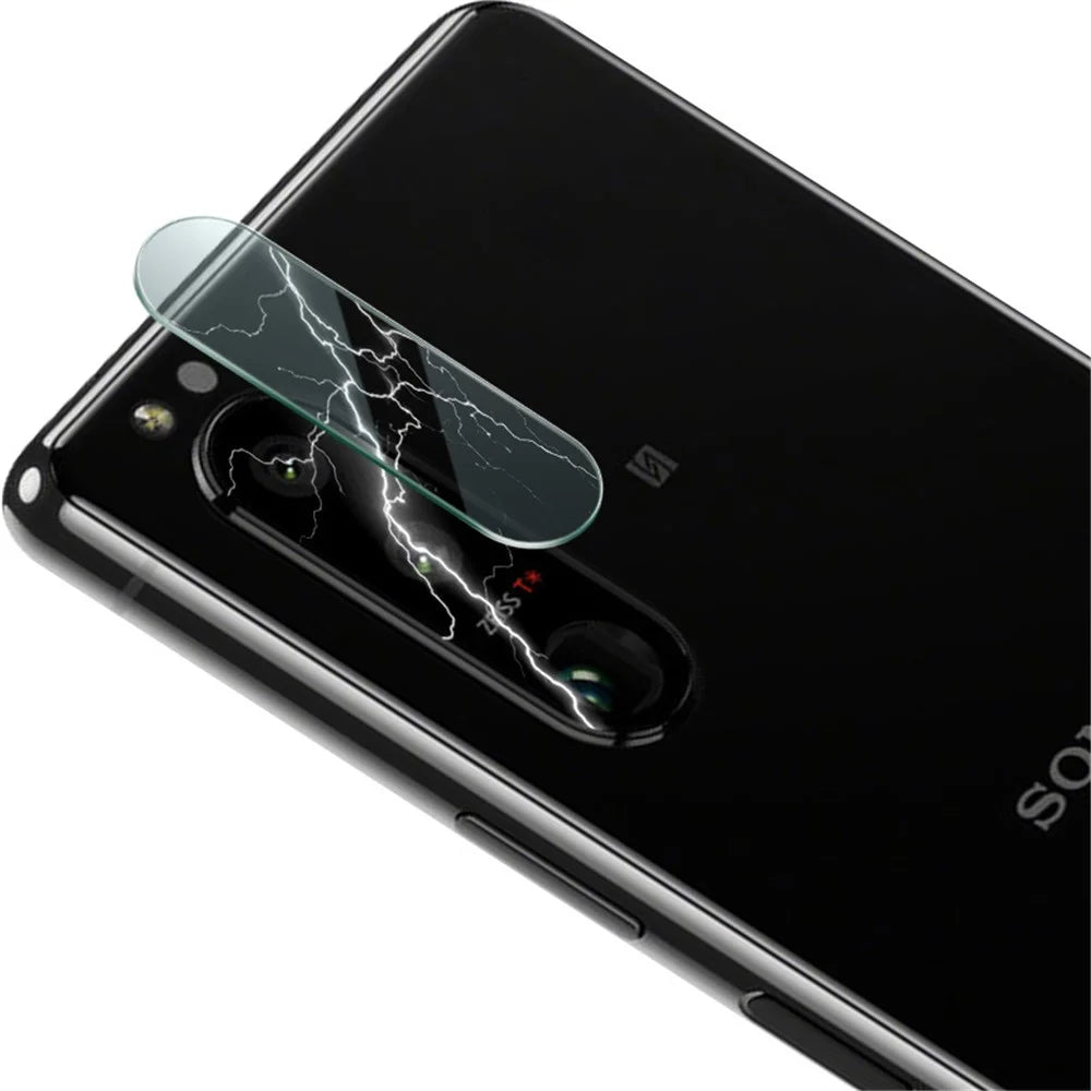 2pcs/Set IMAK Ultra Clear Full Screen Tempered Glass Camera Lens Protector Film for Sony Xperia 5 III - 6
