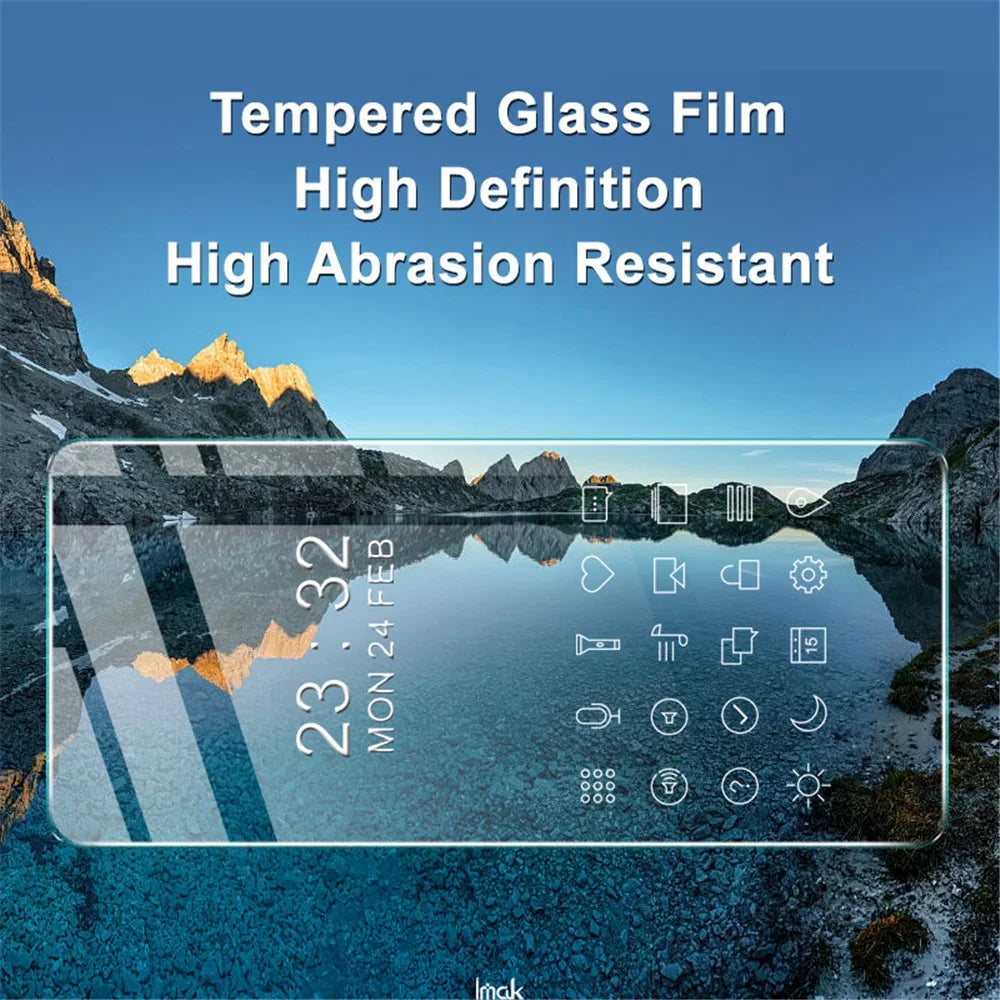 IMAK H Series Shatter-Proof Tempered Glass Film High Definition Screen Protector for OnePlus 9R - 3
