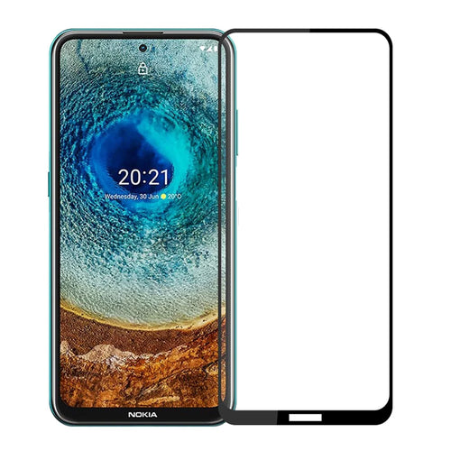 PINWUYO for Nokia X10 / X20 Ultra Clear Anti-fingerprint Full Coverage Full Glue Tempered Glass Screen Protector Film Guard - 1