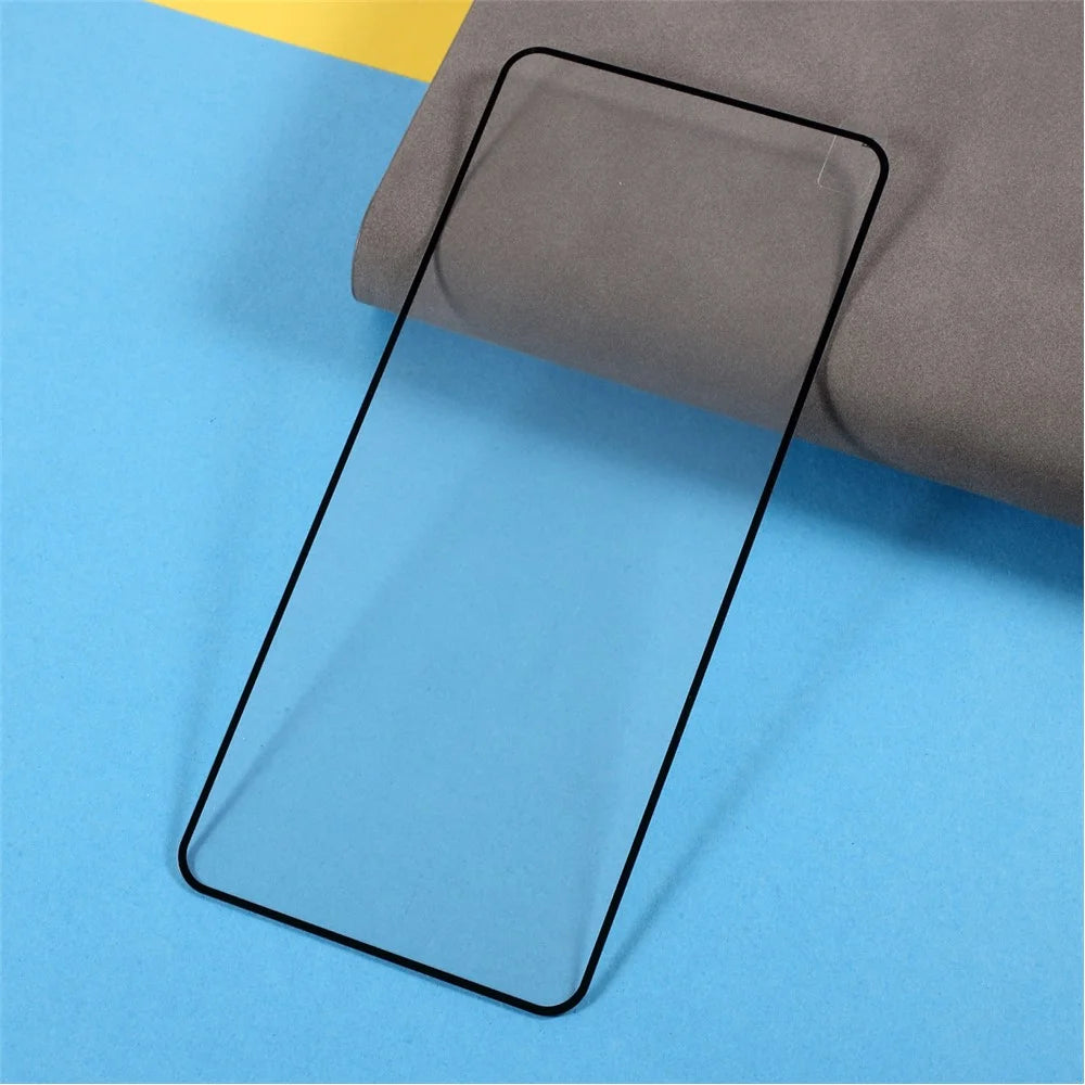 Full Glue Silk Printing Tempered Glass Anti-Burst Full Screen Coverage Protector for Oppo Reno5 4G/Reno5 5G/Reno5 K/Find X3 Lite - 3