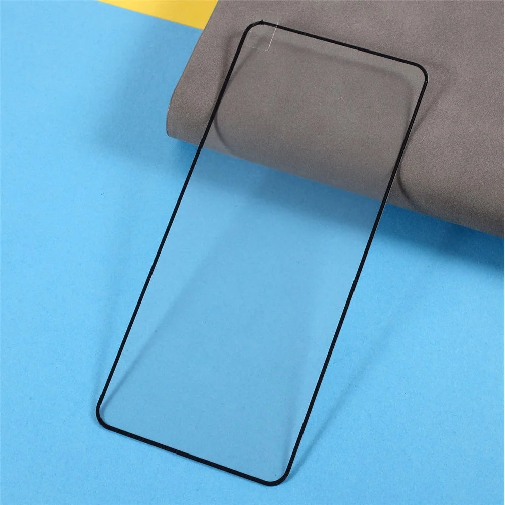 Full Glue Silk Printing Tempered Glass Anti-Burst Full Screen Coverage Protector for Oppo Reno5 4G/Reno5 5G/Reno5 K/Find X3 Lite - 6