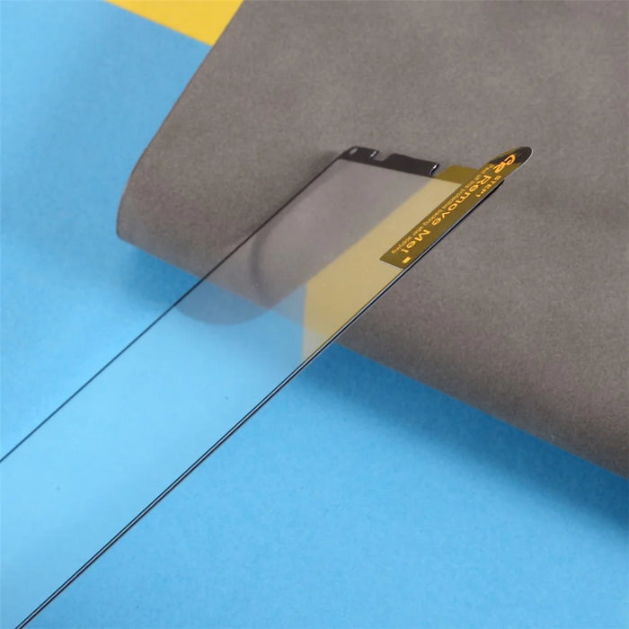 Silk Printing Tempered Glass Full Glue Anti-Burst Full Screen Coverage Protector for Sony Xperia 10 III 5G - 7