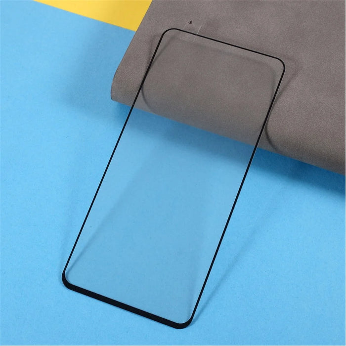 Silk Printing Tempered Glass Anti-Burst Full Screen Coverage Protector Full Glue for Samsung Galaxy S21 FE - 6