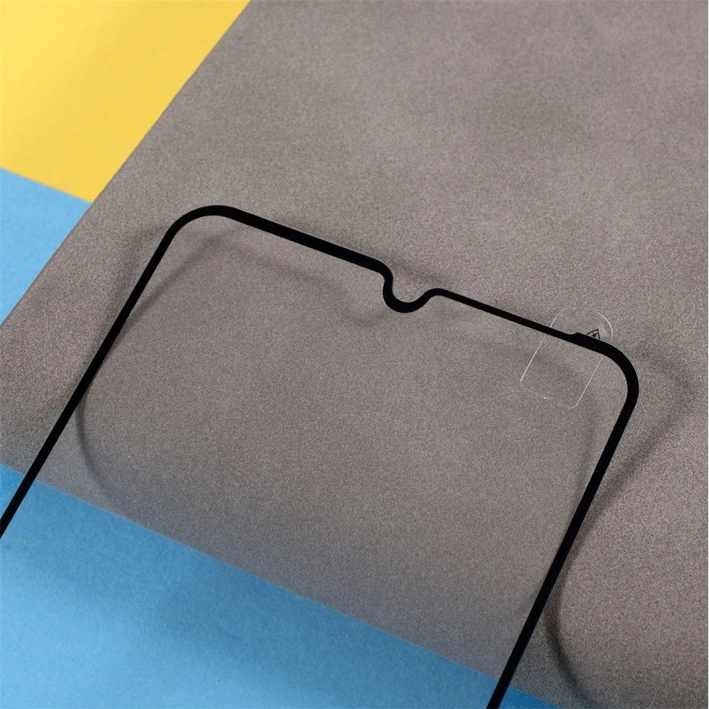 Complete Covering Silk Printing Tempered Glass Screen Protector Film [Full Glue] for Samsung Galaxy A22 4G (EU Version) - 4