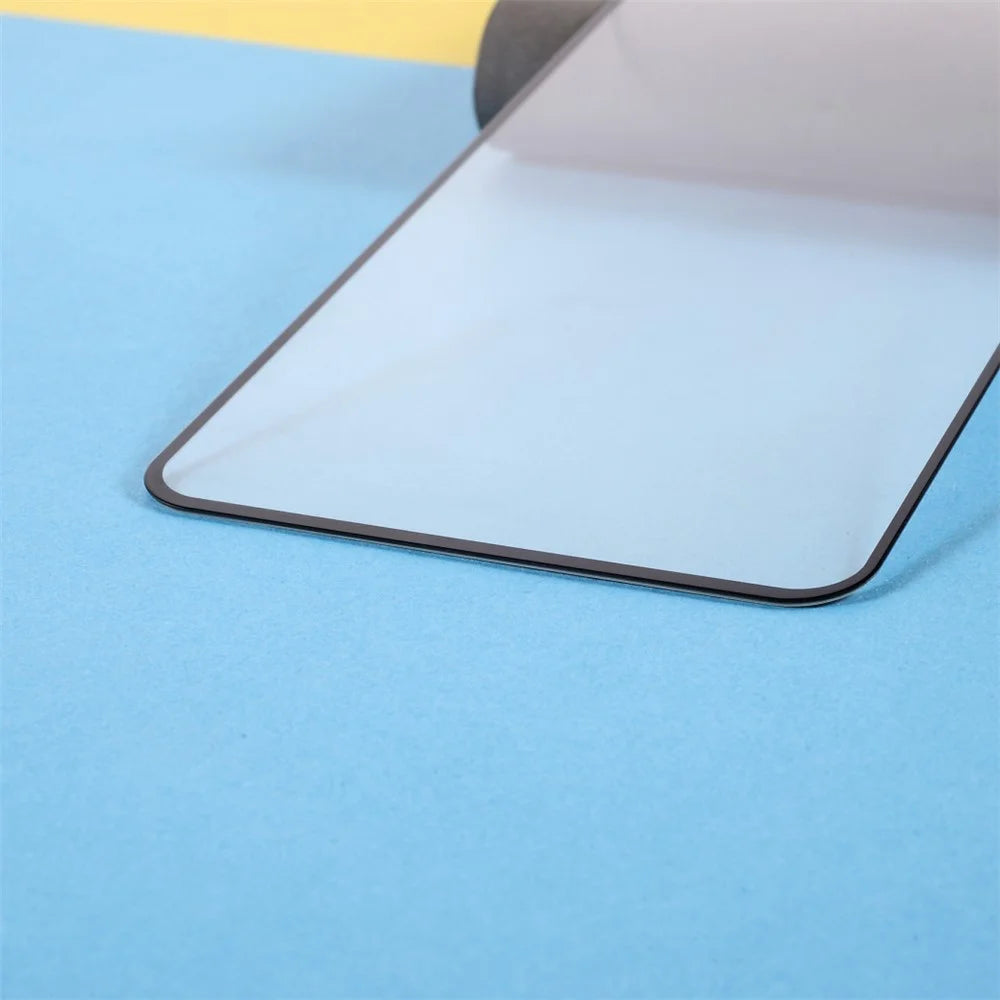 Complete Covering Silk Printing Tempered Glass Screen Protector Film [Full Glue] for Samsung Galaxy A22 4G (EU Version) - 5