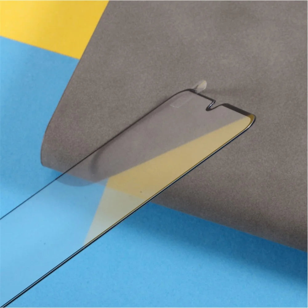 Complete Covering Silk Printing Tempered Glass Screen Protector Film [Full Glue] for Samsung Galaxy A22 4G (EU Version) - 7