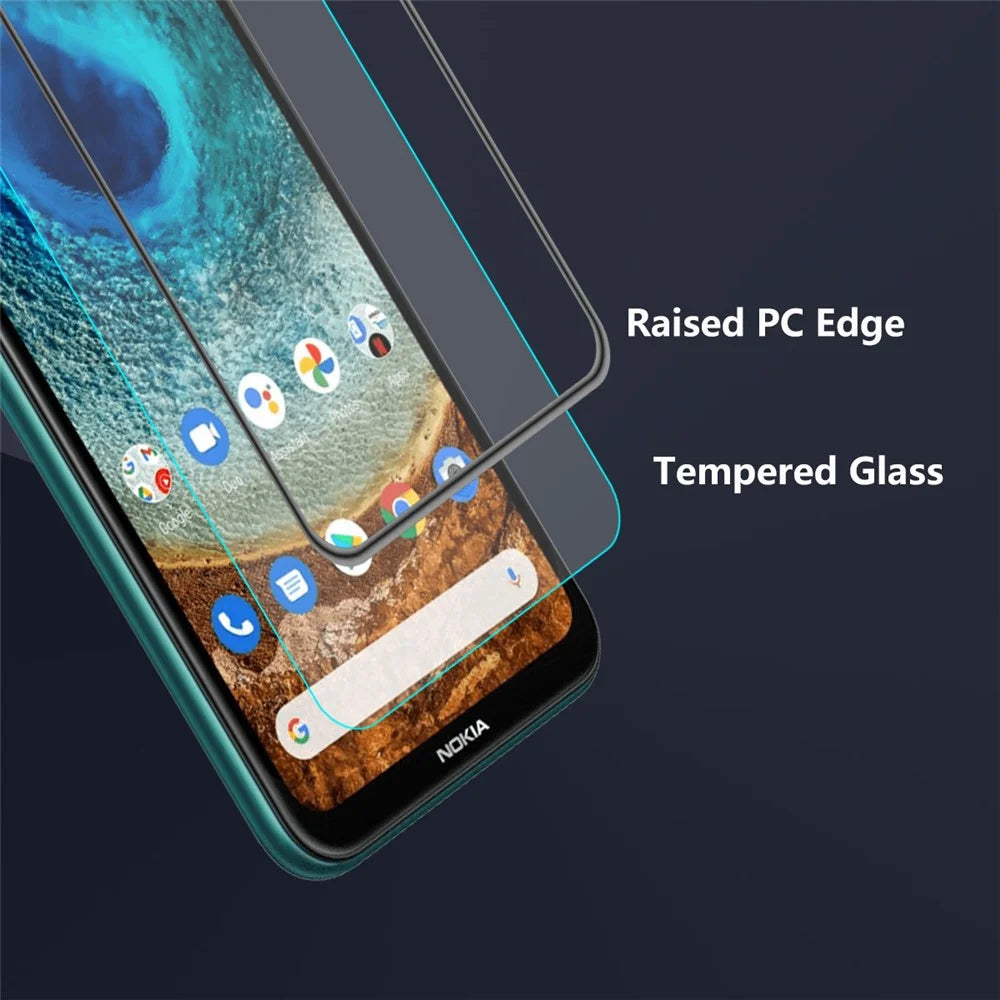 ENKAY HAT PRINCE Full Glue Airbag Anti-Drop Complete Covering Tempered Glass Screen Protector for Nokia X10 / X20 - 3