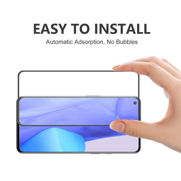 ENKAY HAT PRINCE Full Glue High Definition Complete Covering Anti-Scratch Tempered Glass Screen Protector for OnePlus 9 - 5