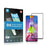 MOCOLO Silk Print HD 9H Hardness Full Glue Full Screen Coverage Tempered Glass Protector for Samsung Galaxy M51 - Black - 6