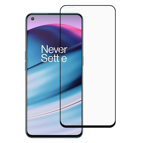 RURIHAI for OnePlus Nord CE 5G 0.26mm 2.5D Solid Defense Full Glue Tempered Glass Screen Protector 9H Film - 1