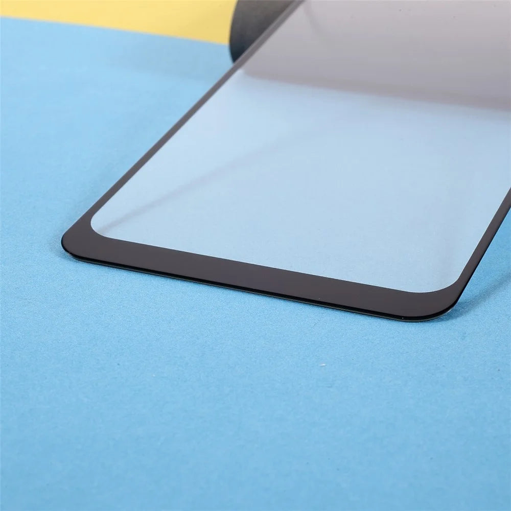 Silk Print Full Screen Coverage Anti-Explosion Full Glue Tempered Glass Protector Film for Samsung Galaxy A03s (164.2mm) - 5