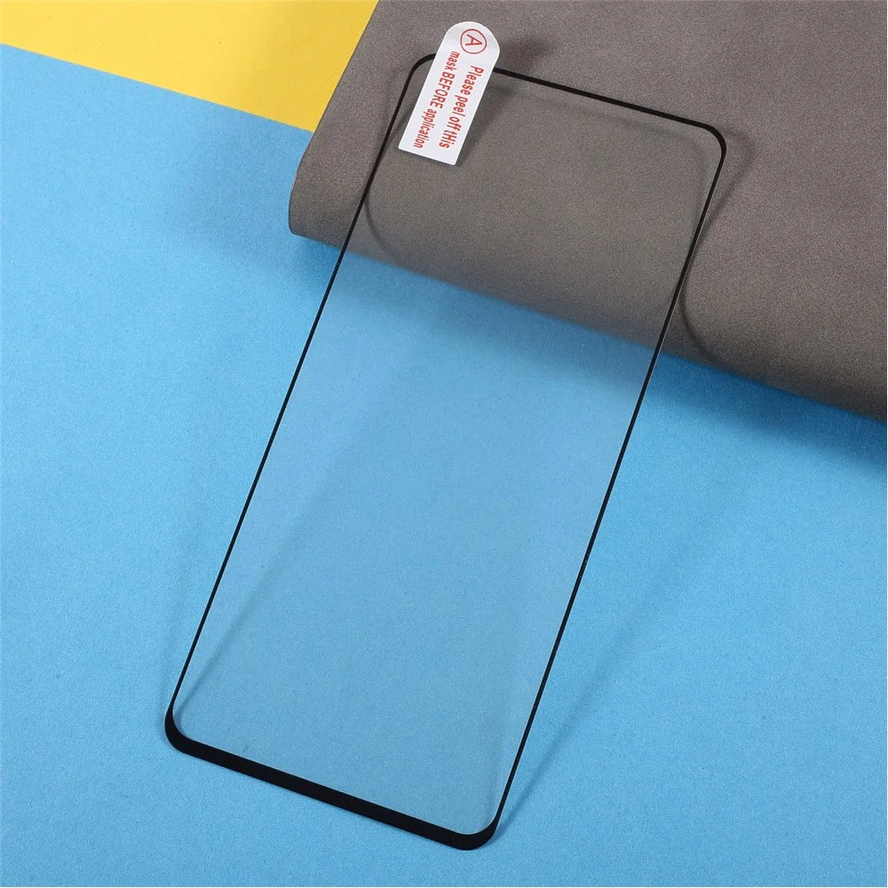 Anti-Scratch Full Glue Full Screen Coverage Silk Print Tempered Glass Protector Film for ZTE nubia Red Magic 6R - 6