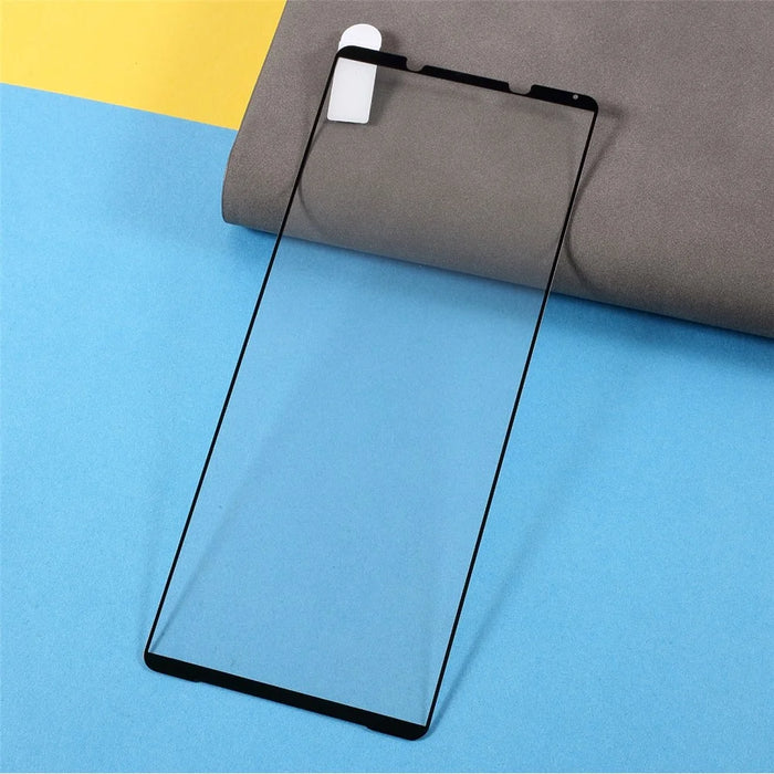 Anti-Explosion Full Glue Silk Print Tempered Glass Full Screen Coverage Protector Film for Sony Xperia 1 III 5G - 3