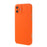 RURIHAI Full Covered Phone Case Drop-resistant Protective Cover with Screen Protector for iPhone 12 6.1 inch - Orange - 2