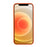 RURIHAI Full Covered Phone Case Drop-resistant Protective Cover with Screen Protector for iPhone 12 6.1 inch - Orange - 3