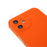 RURIHAI Full Covered Phone Case Drop-resistant Protective Cover with Screen Protector for iPhone 12 6.1 inch - Orange - 6