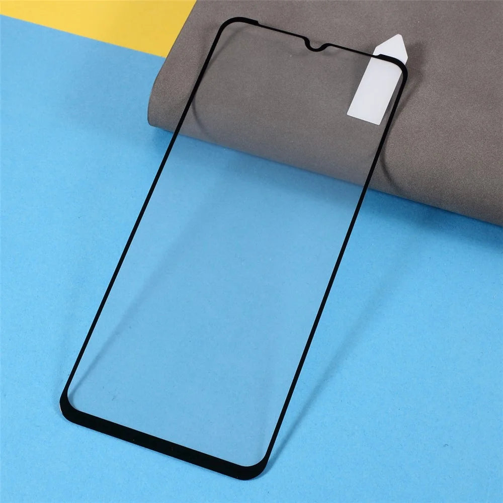 RURIHAI 0.26mm 2.5D Full Glue Secondary Hardening Tempered Glass Screen Protector for Motorola Moto G50 - 3