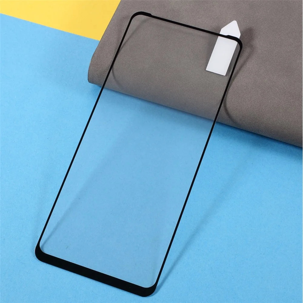 RURIHAI Ultra Thin 0.26mm 2.5D Secondary Hardening Tempered Glass Full Glue Screen Protector for Motorola Moto G60 - 3
