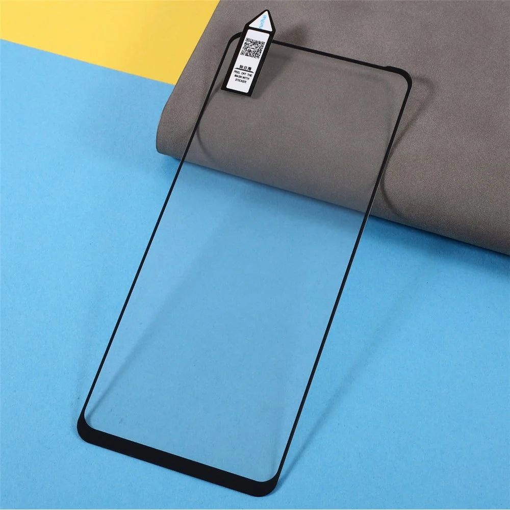 RURIHAI Ultra Thin 0.26mm 2.5D Secondary Hardening Tempered Glass Full Glue Screen Protector for Motorola Moto G60 - 6