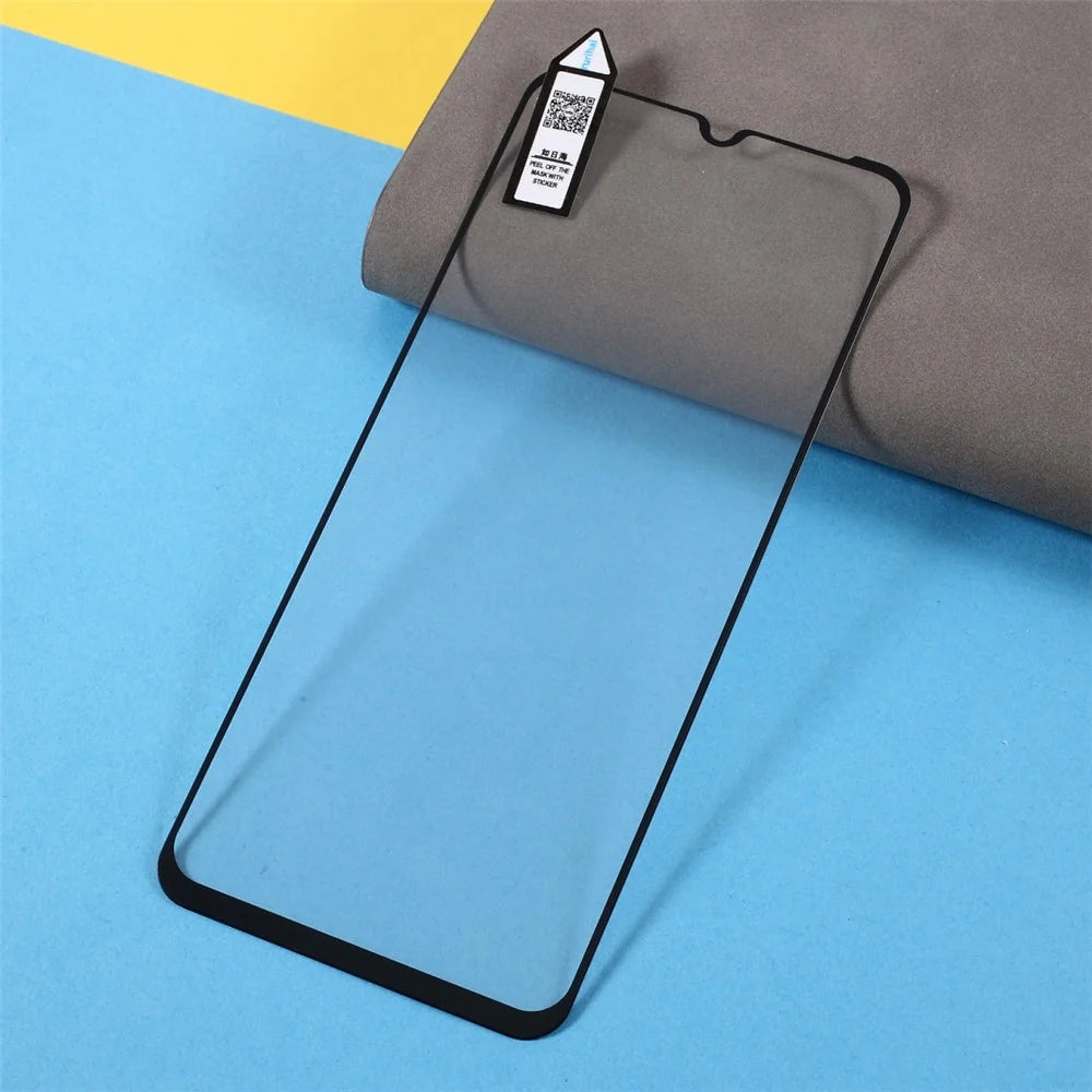 RURIHAI Solid Defense Secondary Hardening Tempered Glass Ultra Thin 0.26mm Full Glue 2.5D Screen Protector for Motorola Moto G20 - 6