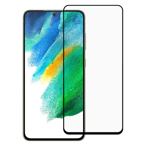 RURIHAI 0.26mm 2.5D Full Glue Secondary Hardening Tempered Glass Ultra Thin Solid Defense Screen Protector for Samsung Galaxy S21 FE - 1
