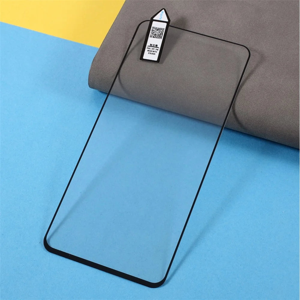 RURIHAI 0.26mm 2.5D Full Glue Secondary Hardening Tempered Glass Ultra Thin Solid Defense Screen Protector for Samsung Galaxy S21 FE - 6