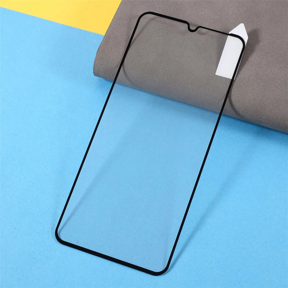 RURIHAI Full Glue Ultra Thin 0.26mm 2.5D Solid Defense Secondary Hardening Tempered Glass Screen Protector for Samsung Galaxy A22 4G (EU Version) - 3