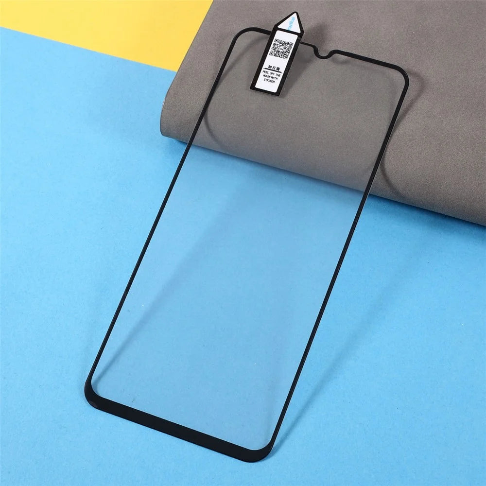 RURIHAI Full Glue 0.26mm 2.5D Secondary Hardening Tempered Glass Screen Protector for Samsung Galaxy A22 5G (US Version) - 6