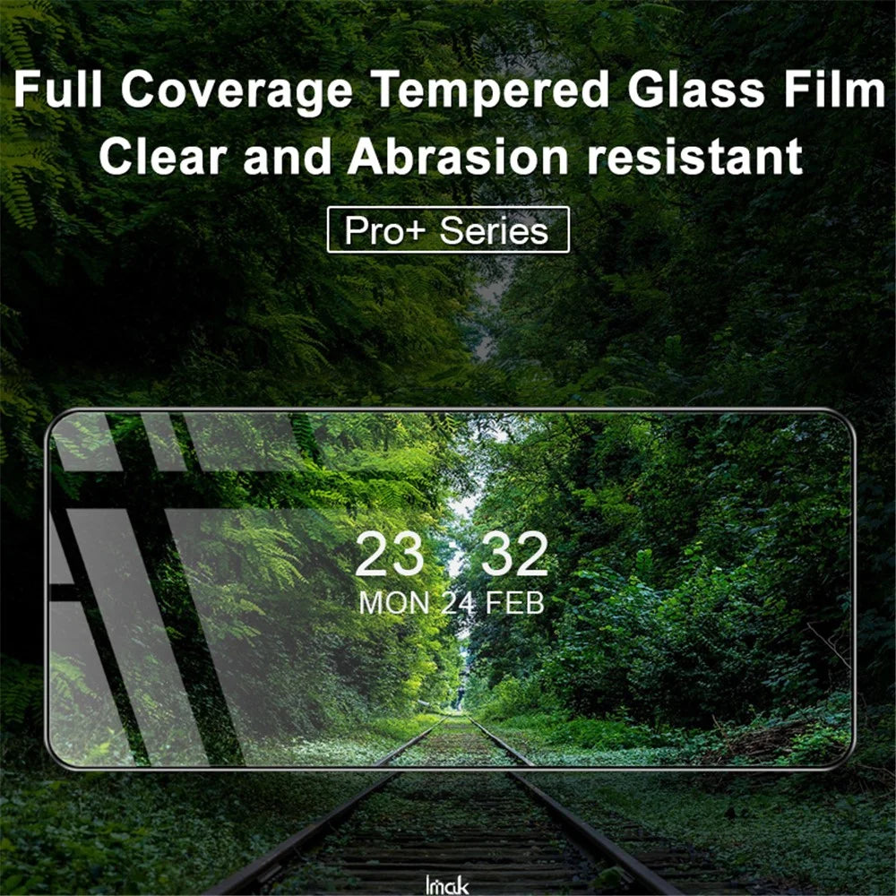 IMAK Pro+ Series Full Glue Well-Protected Complete Covering Tempered Glass Screen Film for Oppo Reno6 5G - 2