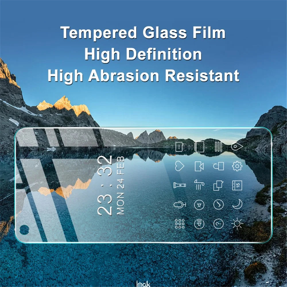 IMAK H Series High Definition Shatter-Proof Tempered Glass Film Screen Protector for Oppo Reno6 5G - 2