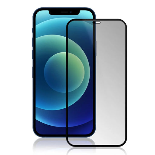 MOCOLO Full Glue Anti-peep Full Screen Coverage Silk Printing Tempered Glass Screen Protector Film for iPhone 12 6.1 inch/12 Pro 6.1 inch - 1