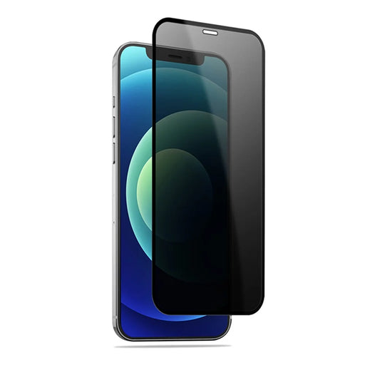 MOCOLO Full Glue Anti-peep Full Screen Coverage Silk Printing Tempered Glass Screen Protector Film for iPhone 12 6.1 inch/12 Pro 6.1 inch - 2