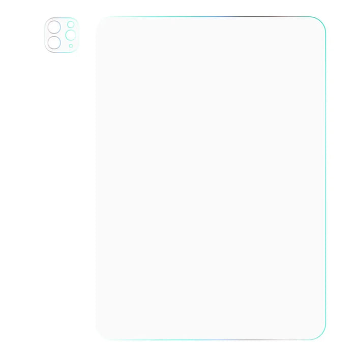 Ultra Clear Arc Edge Tempered Glass Screen Protector + Camera Lens Film Guard for iPad Pro 11-inch (2022) /  (2021) / (2020) - 2