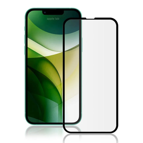 AMORUS 3D Curved Full Screen Coverage Protector Full Glue Tempered Glass Film for iPhone 13 / 13 Pro / 14 - Black - 1
