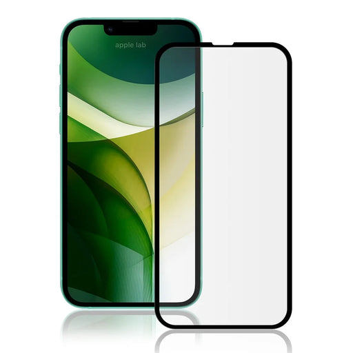 AMORUS Silk Printing Full Glue High Definition Tempered Glass Film Full Screen Covering Protector for iPhone 13 mini 5.4 inch - Black - 1